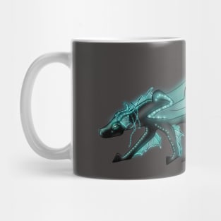 Bioluminescent Dragon Mug